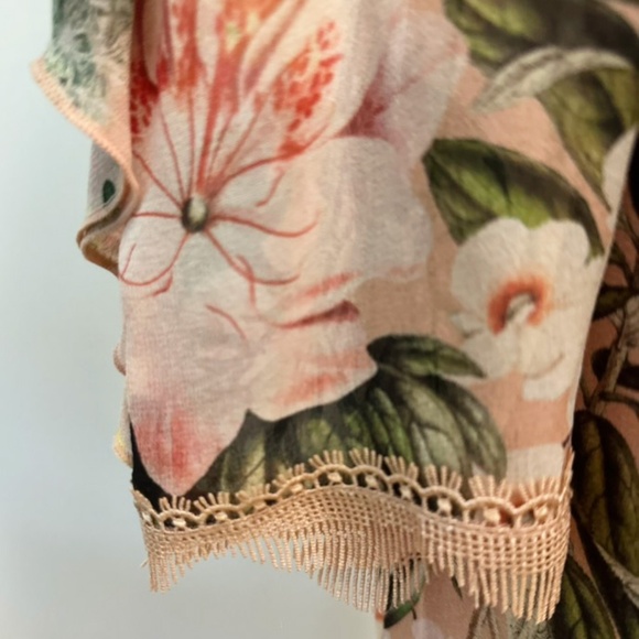 Nicholas The Label The Secret Garden Cold Shoulder Dress US Size 6 - Picture 7 of 11